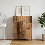 vidaXL Dressoir met lade Wit 66 x 34,5 x 92 cm Bewerkt hout