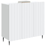 vidaXL Dressoir Wit 89 x 34,5 x 82 cm Bewerkt hout