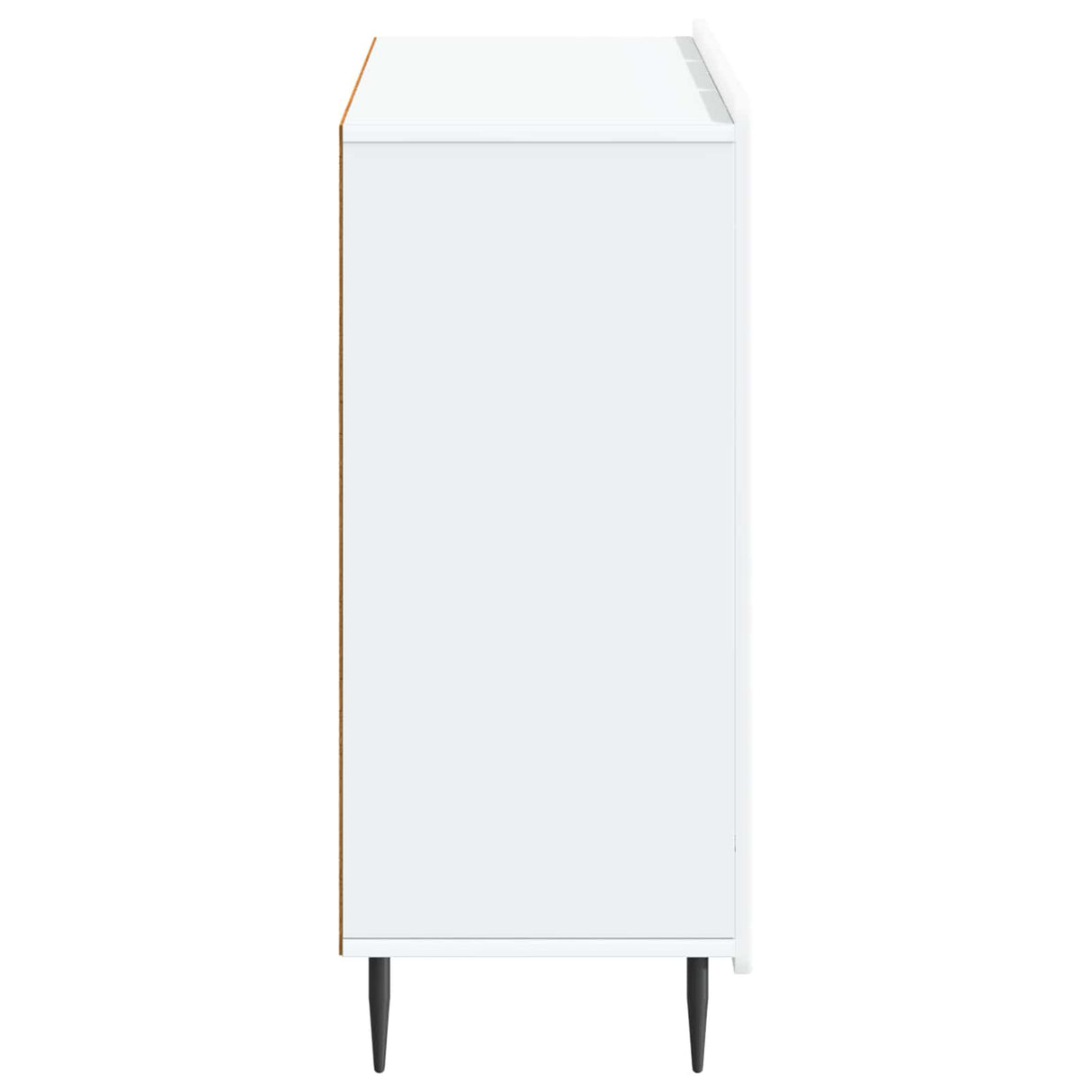 vidaXL Dressoir Wit 89 x 34,5 x 82 cm Bewerkt hout