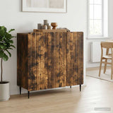 vidaXL Dressoir Wit 89 x 34,5 x 82 cm Bewerkt hout