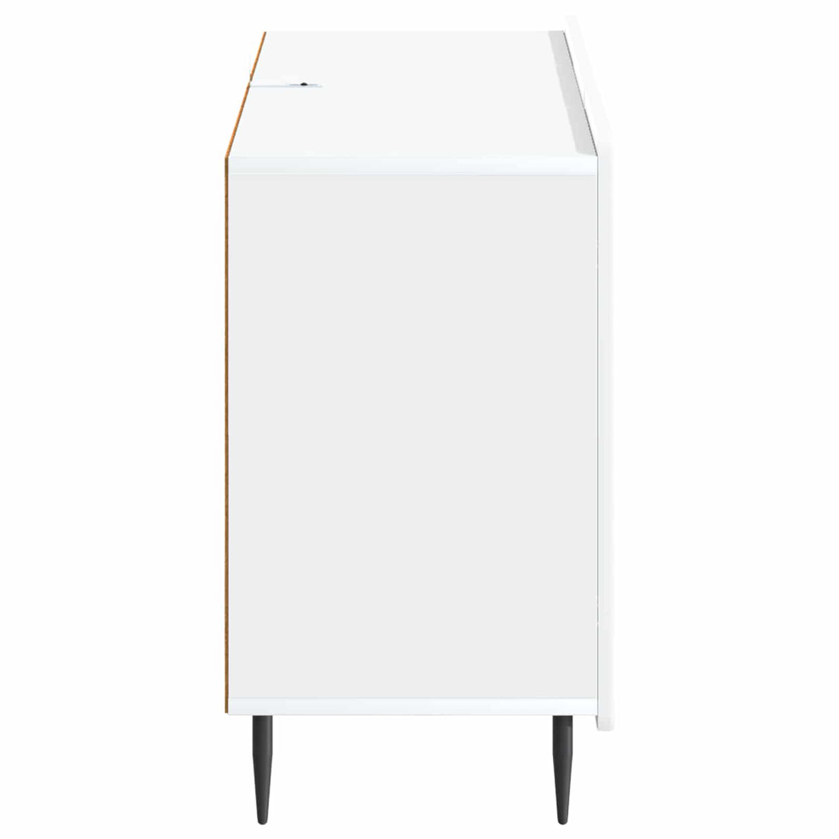 vidaXL Dressoir met lade Wit 89 x 34,5 x 62 cm Bewerkt hout