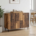 vidaXL Dressoir met lade Wit 89 x 34,5 x 62 cm Bewerkt hout