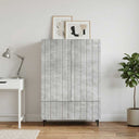 vidaXL Dressoir met lade Wit 66 x 34,5 x 97 cm Bewerkt hout