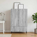 vidaXL Dressoir met lade Wit 66 x 34,5 x 97 cm Bewerkt hout