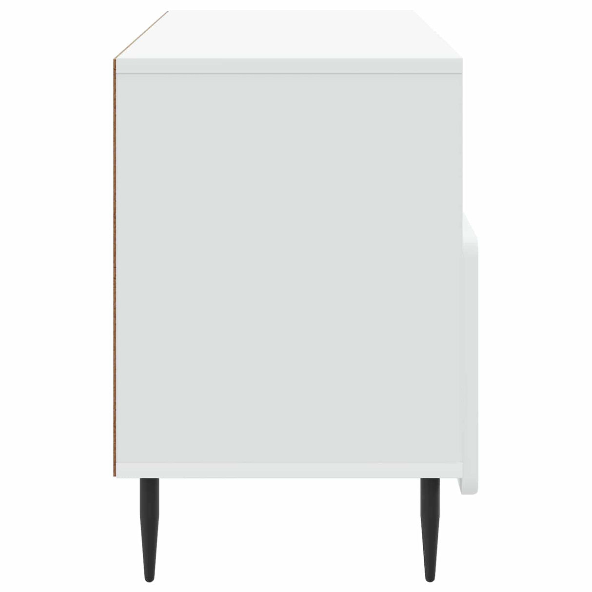 vidaXL TV Cabinet with Drawer White 102 x 34.5 x 50 cm Engineered Wood