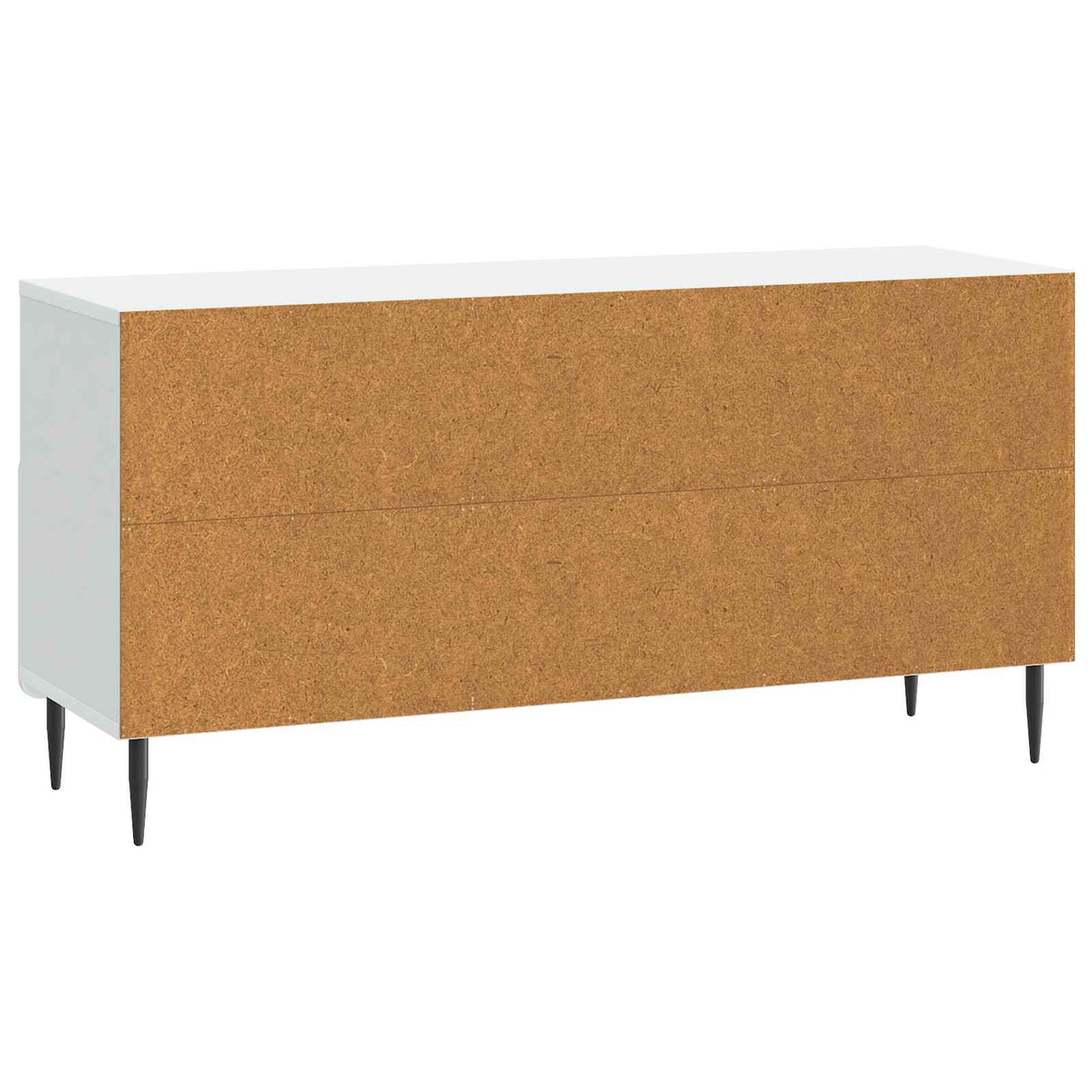 vidaXL TV Cabinet with Drawer White 102 x 34.5 x 50 cm Engineered Wood