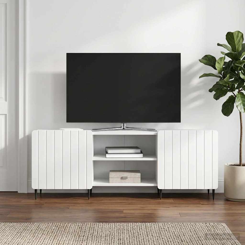 vidaXL TV Cabinet White 150x31x52 cm Engineered Wood