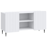 vidaXL TV Kast Wit 102 x 34,5 x 52 cm Bewerkt hout