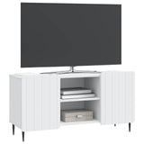 vidaXL TV Kast Wit 102 x 34,5 x 52 cm Bewerkt hout