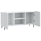 vidaXL TV Kast Wit 102 x 34,5 x 52 cm Bewerkt hout