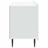 vidaXL TV Kast Wit 102 x 34,5 x 52 cm Bewerkt hout