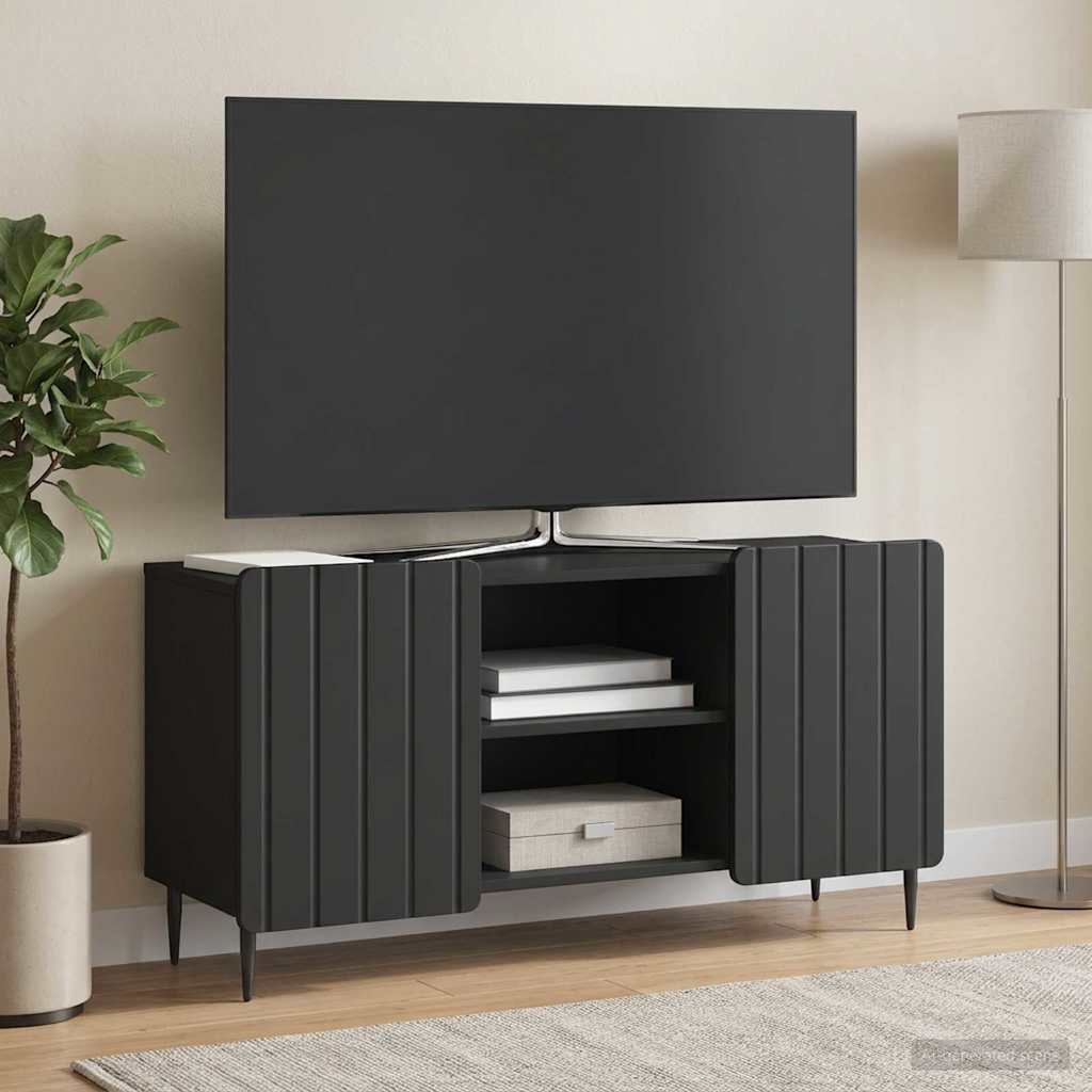 vidaXL TV Kast Wit 102 x 34,5 x 52 cm Bewerkt hout