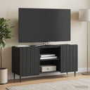 vidaXL TV Kast Wit 102 x 34,5 x 52 cm Bewerkt hout