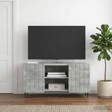vidaXL TV Kast Wit 102 x 34,5 x 52 cm Bewerkt hout
