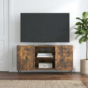 vidaXL TV Kast Wit 102 x 34,5 x 52 cm Bewerkt hout