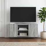 vidaXL TV Kast Wit 102 x 34,5 x 52 cm Bewerkt hout