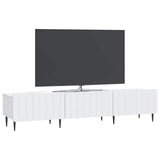 vidaXL TV Kast met lade Wit 147 x 34,5 x 32 cm Bewerkt hout