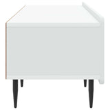 vidaXL TV Kast met lade Wit 147 x 34,5 x 32 cm Bewerkt hout