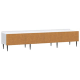 vidaXL TV Kast met lade Wit 147 x 34,5 x 32 cm Bewerkt hout