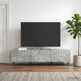 vidaXL TV Kast met lade Wit 147 x 34,5 x 32 cm Bewerkt hout