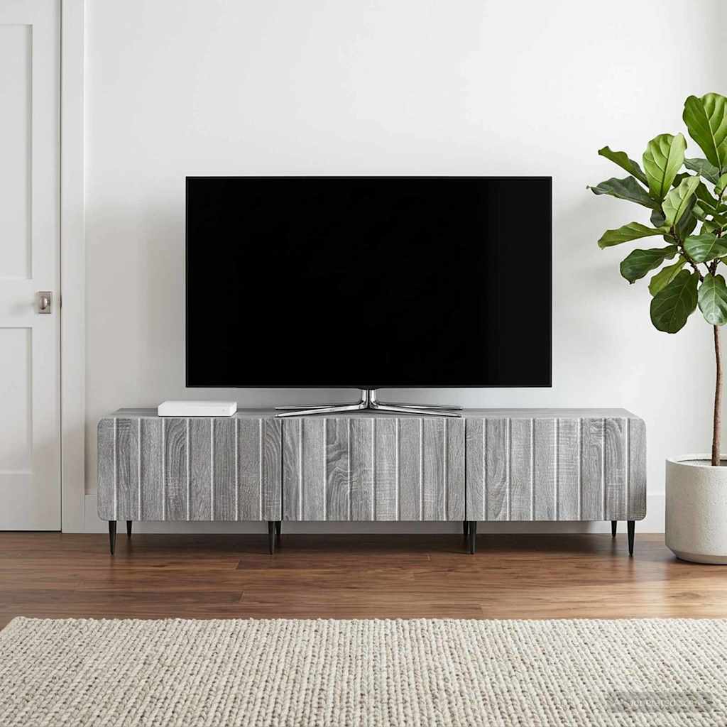 vidaXL TV Kast met lade Wit 147 x 34,5 x 32 cm Bewerkt hout