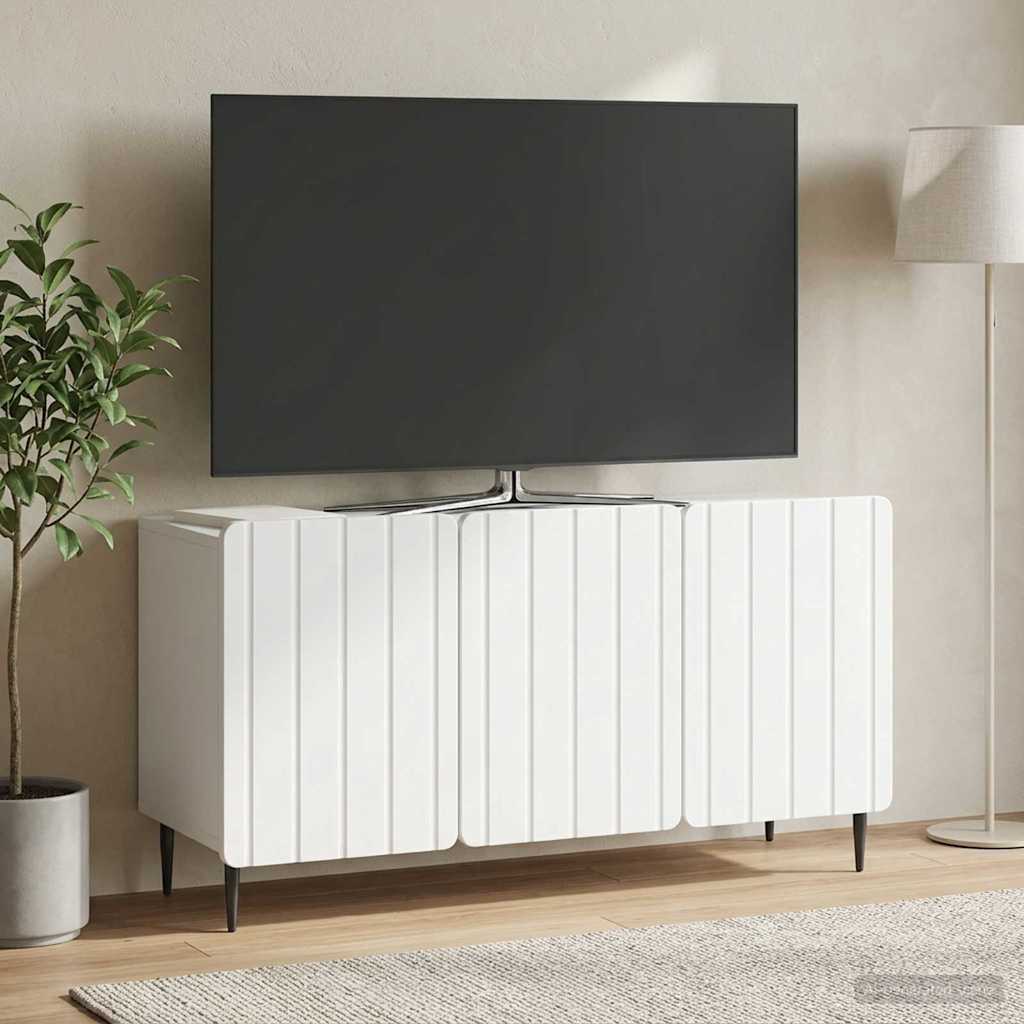 vidaXL TV Kast Wit 99 x 34,5 x 52 cm Bewerkt hout