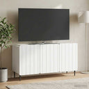 vidaXL TV Kast Wit 99 x 34,5 x 52 cm Bewerkt hout