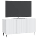 vidaXL TV Kast Wit 99 x 34,5 x 52 cm Bewerkt hout