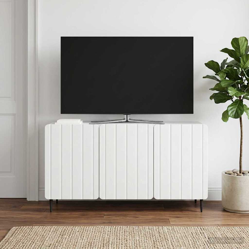 vidaXL TV Kast Wit 99 x 34,5 x 52 cm Bewerkt hout