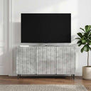 vidaXL TV Kast Wit 99 x 34,5 x 52 cm Bewerkt hout