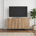 vidaXL TV Kast Wit 99 x 34,5 x 52 cm Bewerkt hout