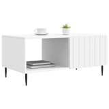 vidaXL Salontafel Wit 90 x 50 x 40 cm Bewerkt hout