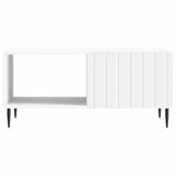 vidaXL Salontafel Wit 90 x 50 x 40 cm Bewerkt hout