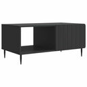 vidaXL Salontafel Wit 90 x 50 x 40 cm Bewerkt hout