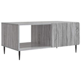 vidaXL Salontafel Wit 90 x 50 x 40 cm Bewerkt hout