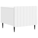 vidaXL Salontafel met lade Wit 49 x 50 x 42 cm Bewerkt hout