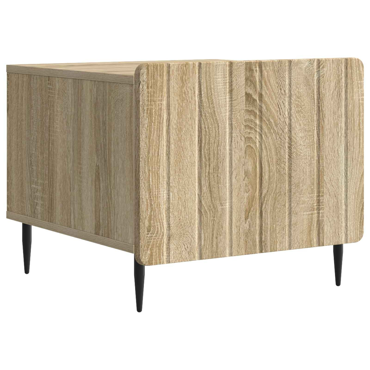 vidaXL Salontafel met lade Wit 49 x 50 x 42 cm Bewerkt hout