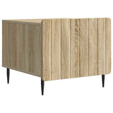 vidaXL Salontafel met lade Wit 49 x 50 x 42 cm Bewerkt hout