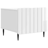 vidaXL Salontafel met lade Wit 49 x 50 x 42 cm Bewerkt hout