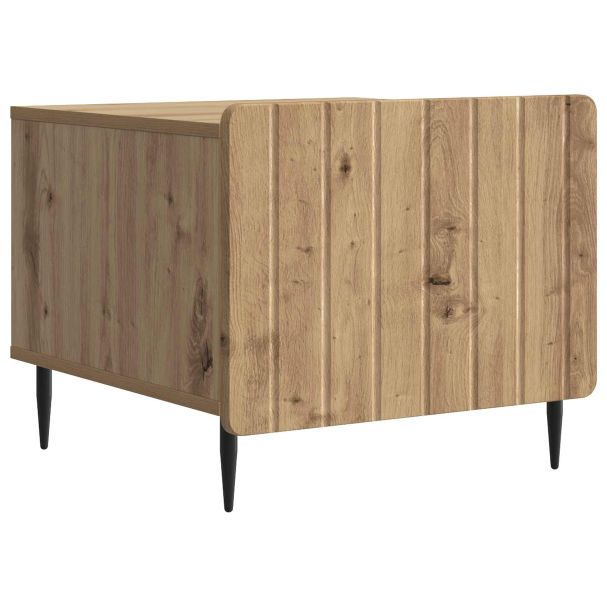 vidaXL Salontafel met lade Wit 49 x 50 x 42 cm Bewerkt hout