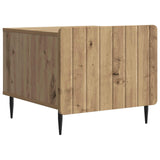 vidaXL Salontafel met lade Wit 49 x 50 x 42 cm Bewerkt hout