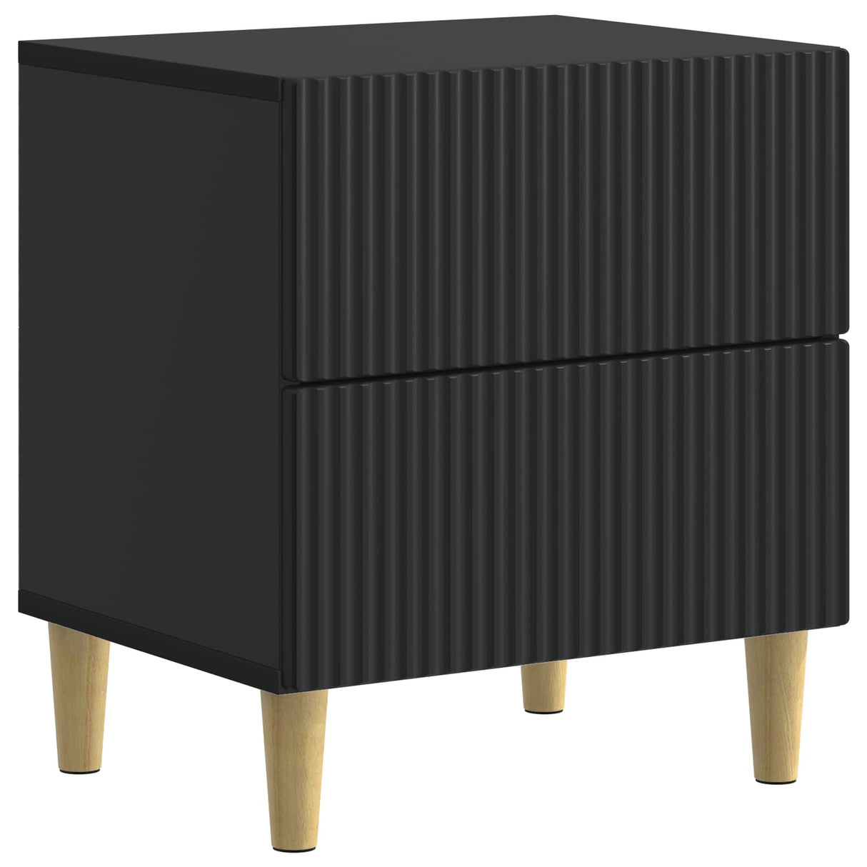 vidaXL Nachtkastje met lade Wit 43 x 34,5 x 48 cm Bewerkt hout