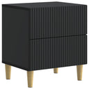 vidaXL Nachtkastje met lade Wit 43 x 34,5 x 48 cm Bewerkt hout