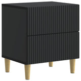 vidaXL Nachtkastje met lade Wit 43 x 34,5 x 48 cm Bewerkt hout