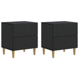 vidaXL Nachtkastje met lade Wit 43 x 34,5 x 48 cm Bewerkt hout