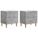 vidaXL Nachtkastje met lade Wit 43 x 34,5 x 48 cm Bewerkt hout