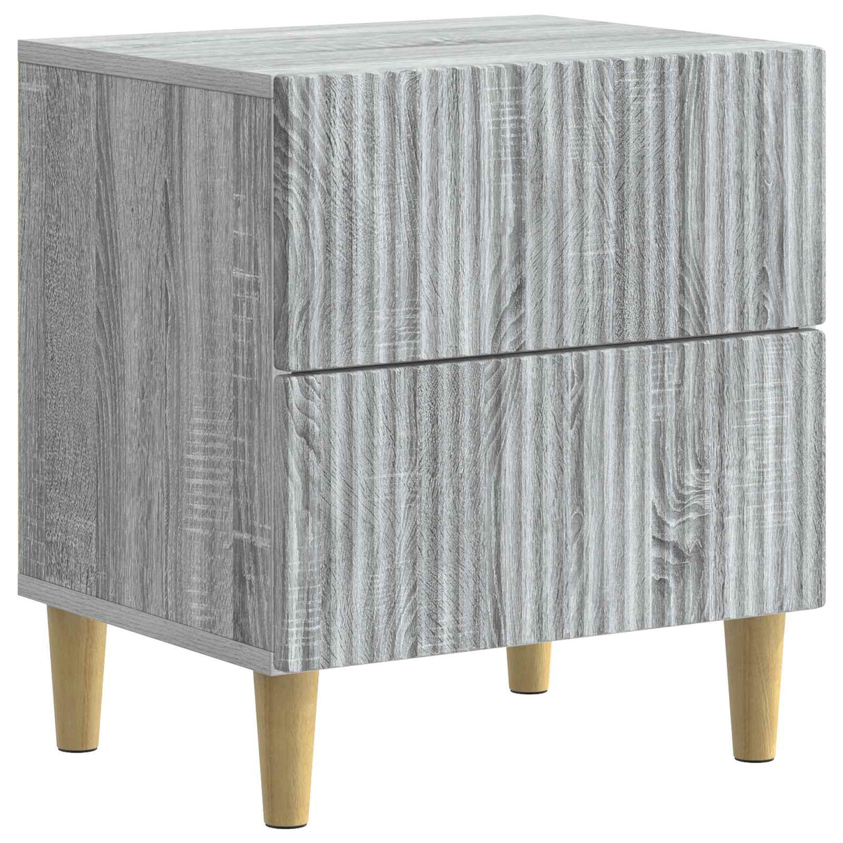vidaXL Nachtkastje met lade Wit 43 x 34,5 x 48 cm Bewerkt hout