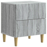 vidaXL Nachtkastje met lade Wit 43 x 34,5 x 48 cm Bewerkt hout