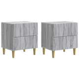 vidaXL Nachtkastje met lade Wit 43 x 34,5 x 48 cm Bewerkt hout