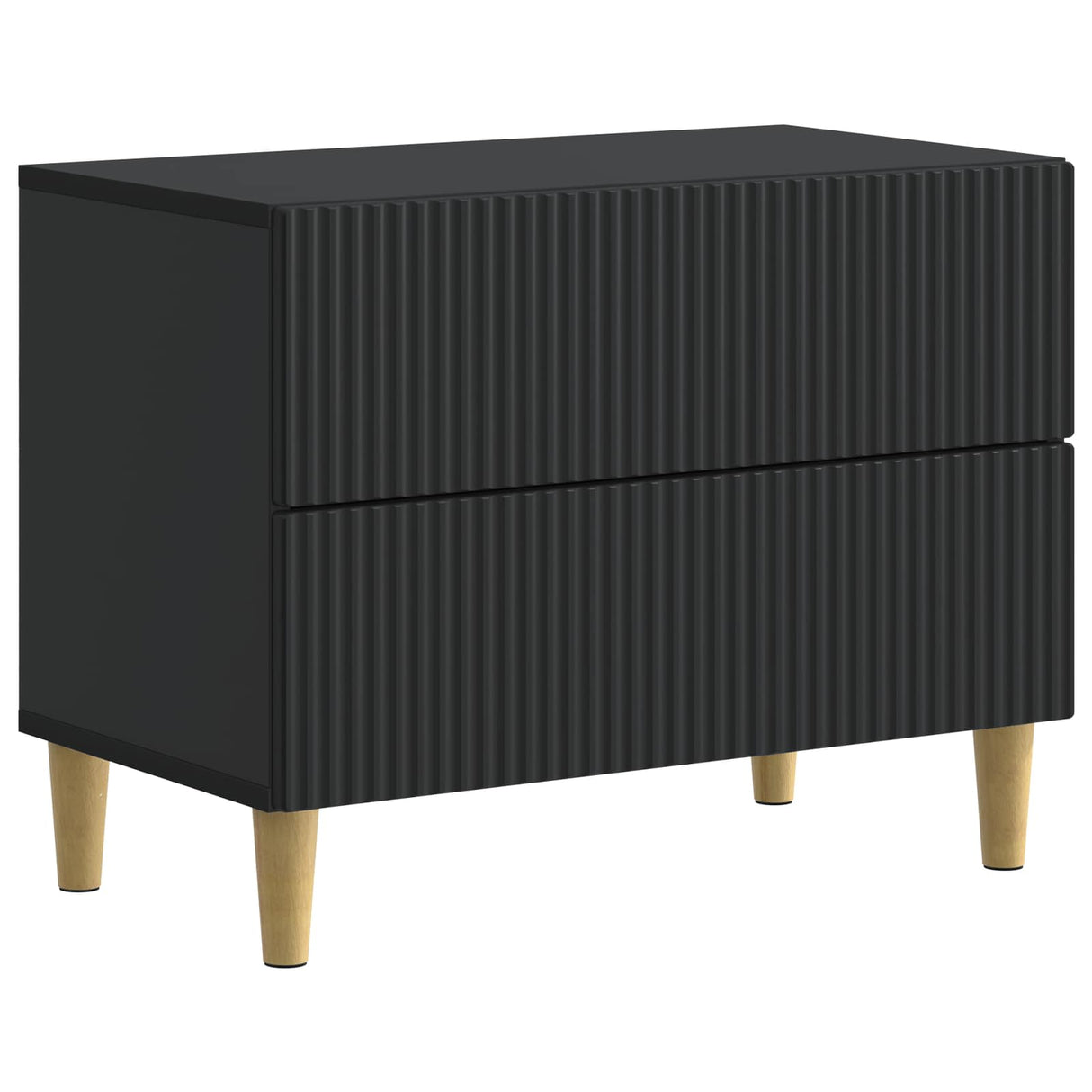 vidaXL Nachtkastje met lade Wit 62 x 34,5 x 48 cm Bewerkt hout